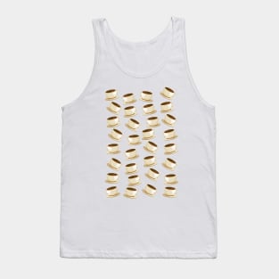 Coffee Cup pattern Tank Top